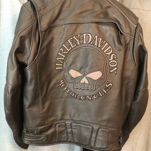 Harley Jacket with internal zip out vest